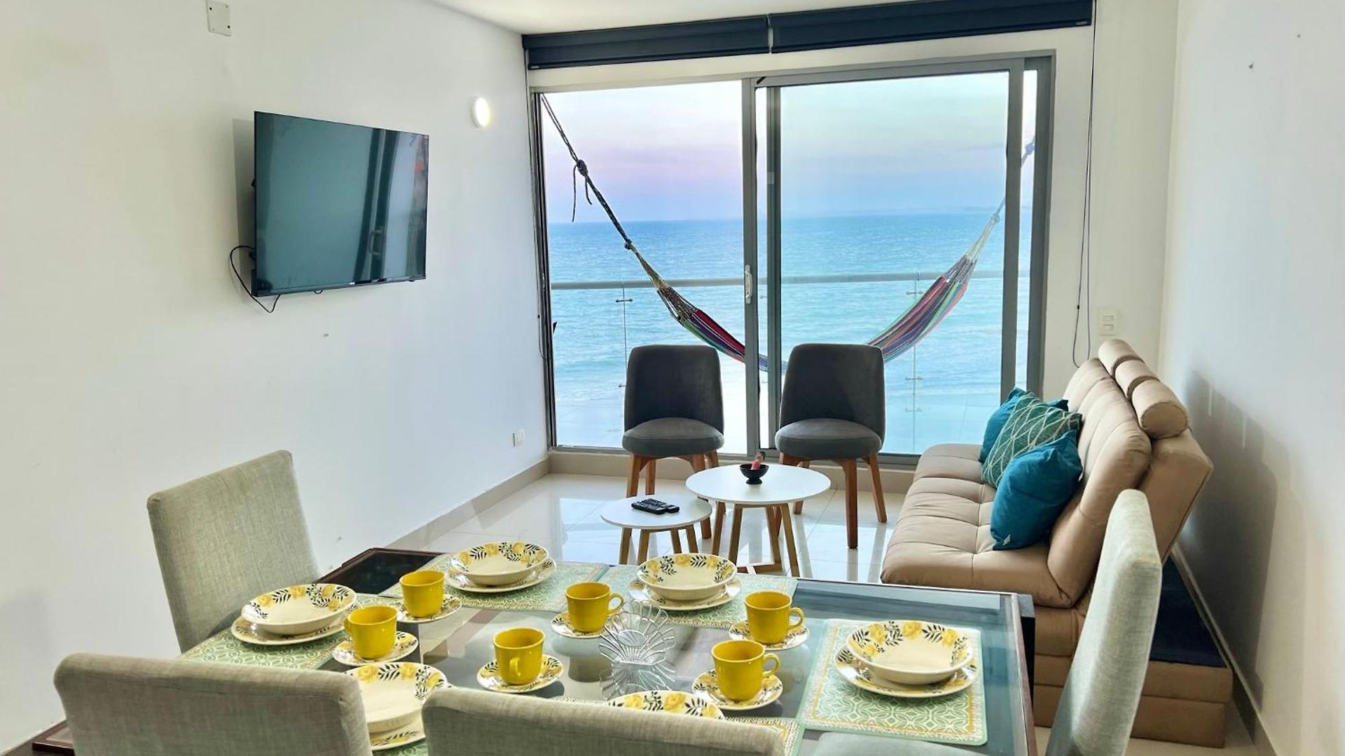 Apartamento Bocagrande Y Marbella Frente Al Mar,piscina Cartagena