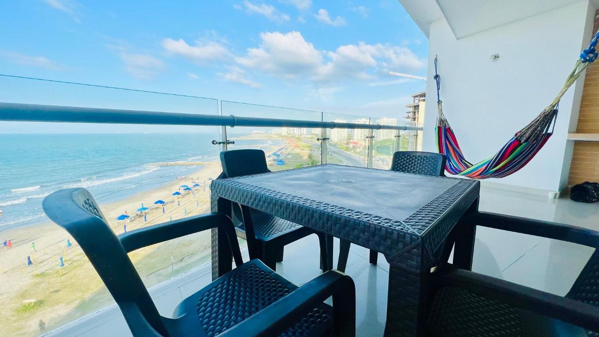 Bocagrande Y Marbella Frente Al Mar,piscina Apartamento *