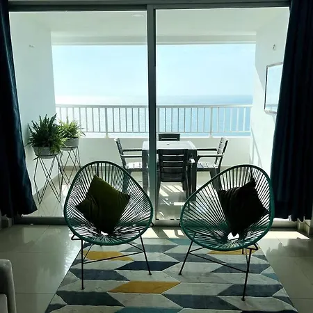 Bocagrande Y Marbella Frente Al Mar,piscina Apartamento Cartagena